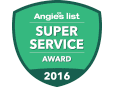 Angie's List Super Service Award logo 2016