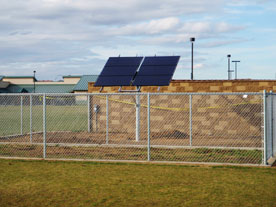 Picture of Solar Panel at Walnut Elementary Education Center